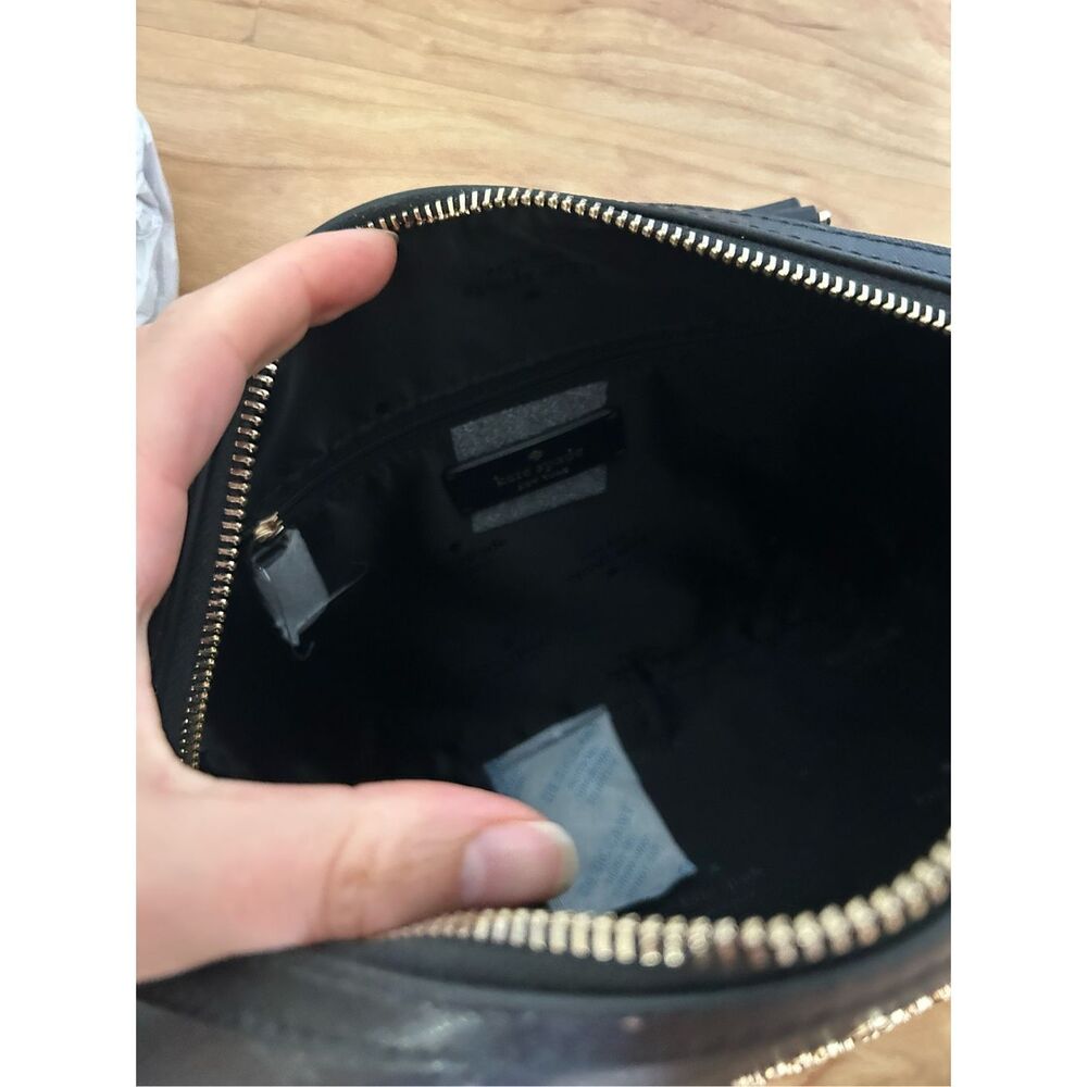 Kate Spade Madison Large Dolly Duffle Satchel Crossbody Shoulder bag-Black NwT - Picture 5 of 7